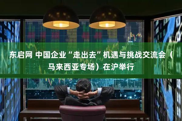 东启网 中国企业“走出去”机遇与挑战交流会（马来西亚专场）在沪举行
