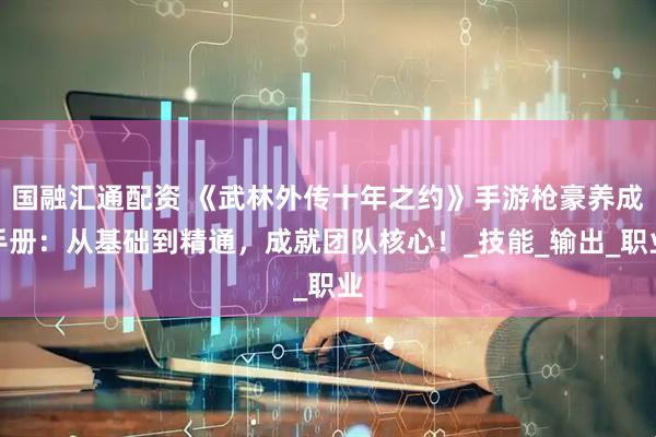 国融汇通配资 《武林外传十年之约》手游枪豪养成手册：从基础到精通，成就团队核心！_技能_输出_职业